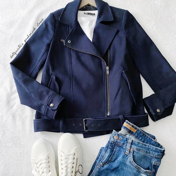 Banana Republic Jackets & Blazers - NWOT Banana Republic Navy Blue Motto Jacket